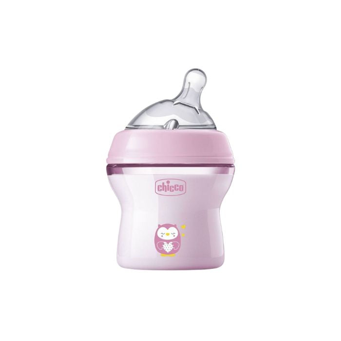Chicco Biberão NaturalFeeling Fluxo Normal Girl, 150 ml 0m+