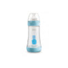 Chicco Biberão Perfect5 Azul Silicone Médio, 240 ml