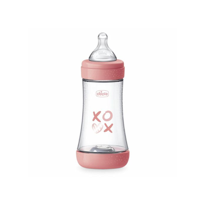 Chicco Biberão Perfect5 Rosa, 240 ml