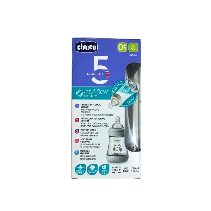 Chicco Biberão Perfect5 Neutro, 150 ml