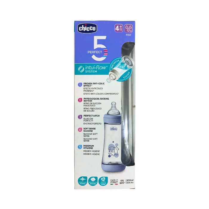 Chicco Biberão Perfect5 Rosa, 300 ml
