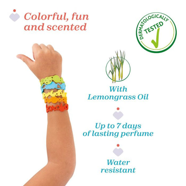 Chicco Pulseiras Perfumadas Anti-mosquito, 5 Unidades