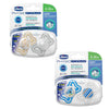 Chicco Chupeta Physio Forma 6-16 meses, x2