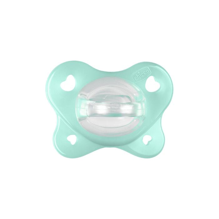Chicco Chupeta Physioforma Dual Soft Verde, 0-2M