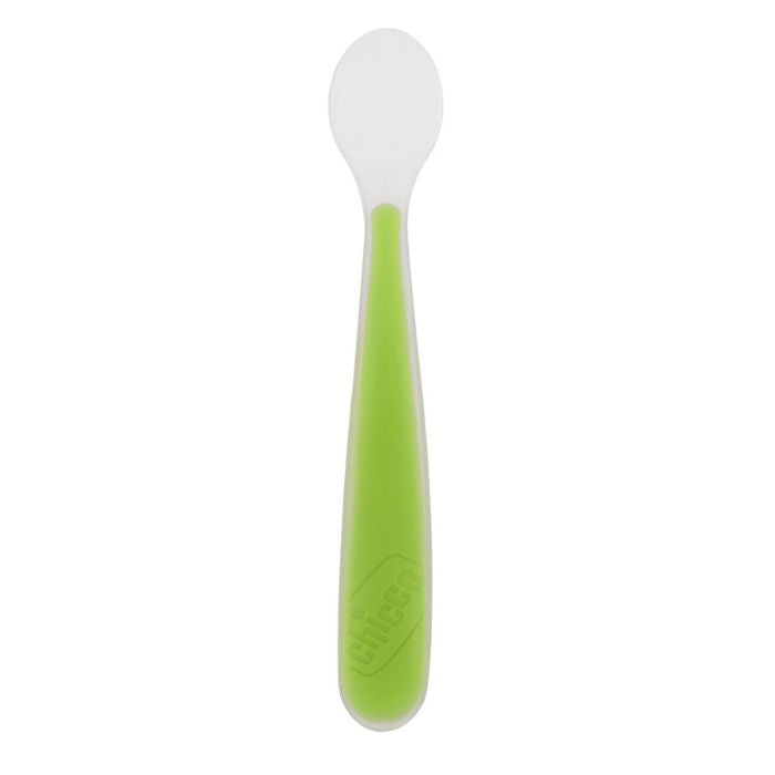 Chicco Colher de Silicone Suave, 6m+