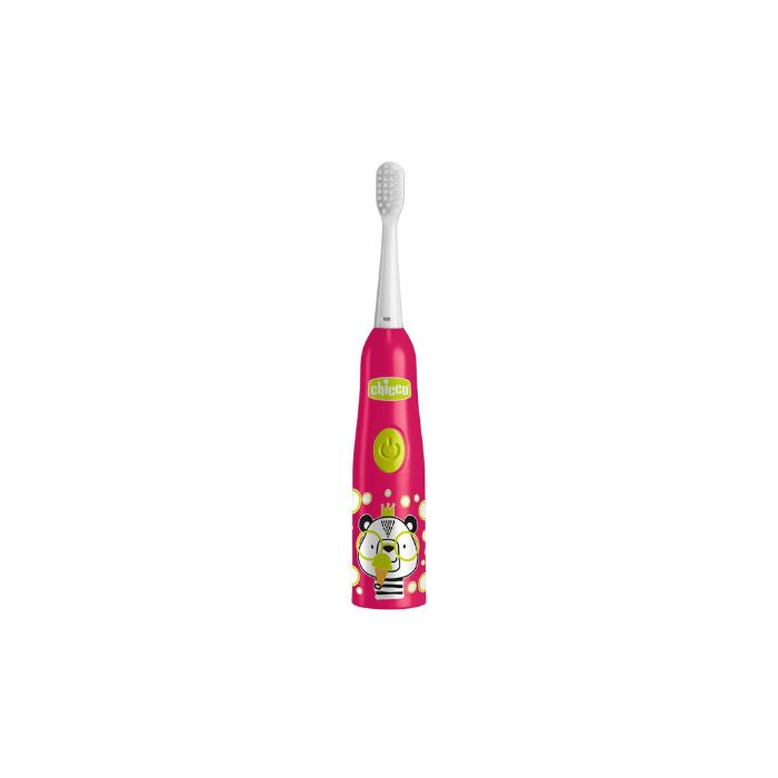 Chicco Escova Elétrica Panda Rosa, 3-6 anos