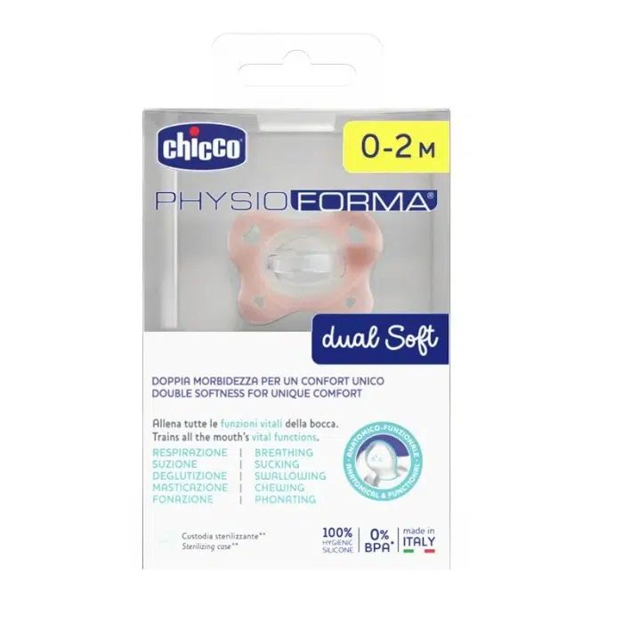 Chicco Physio Forma DualSoft Rosa, 0-2m