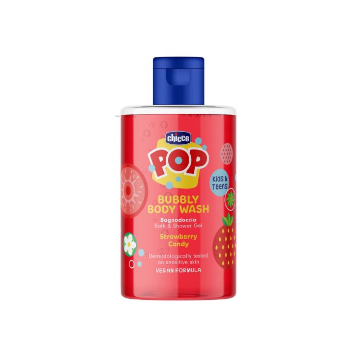 Chicco POP Gel de Banho Morango, 300 ml