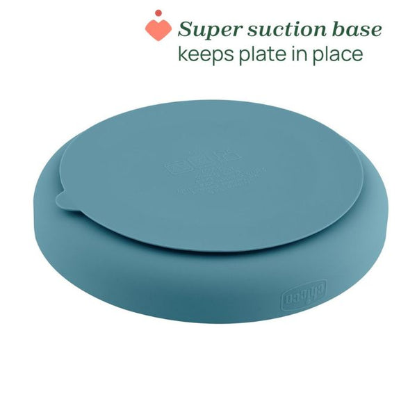 Chicco Prato de Silicone Easy Menu Azul, 12M+