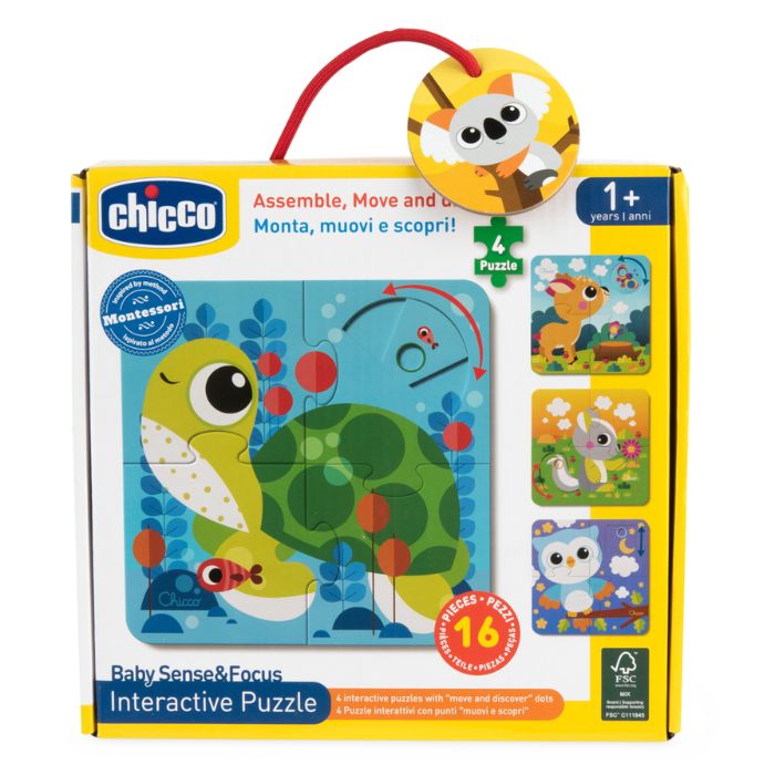 Chicco Jogo Puzzle Interativo, 12m+
