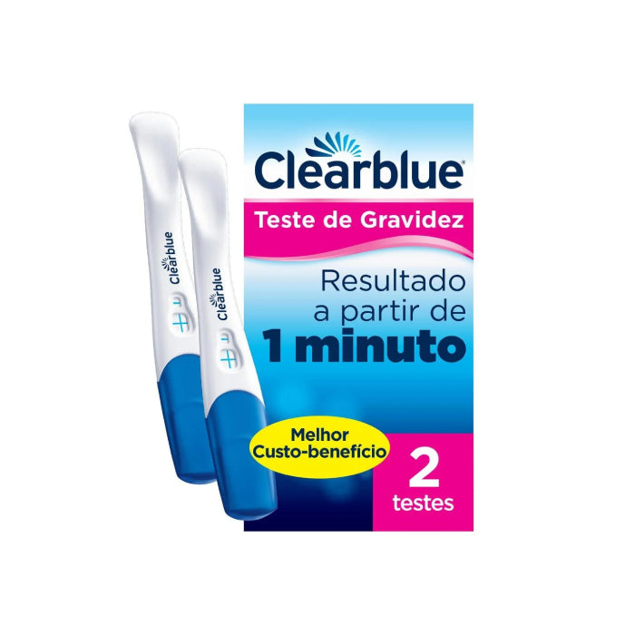 Clearblue Teste de Gravidez 6 dias X 2 Unidades