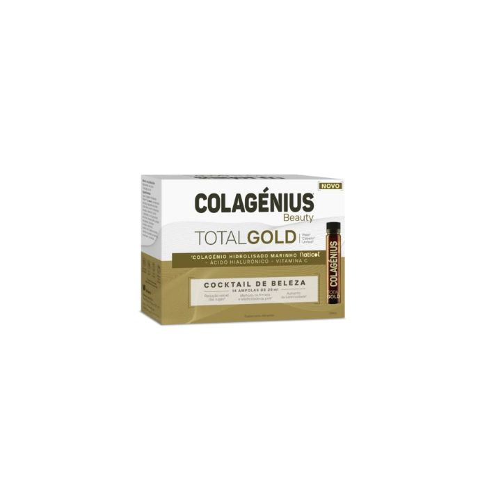 Colagénius Beauty Total Gold, 14x25 ml Ampolas