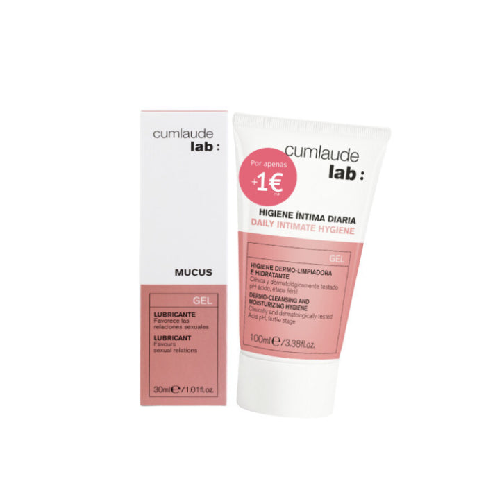 CUMLAUDE LAB PROMO GEL MUCUS 30ML + GEL HIGIENE ÍNTIMA 100ML C/ PREÇO ESPEC 1?