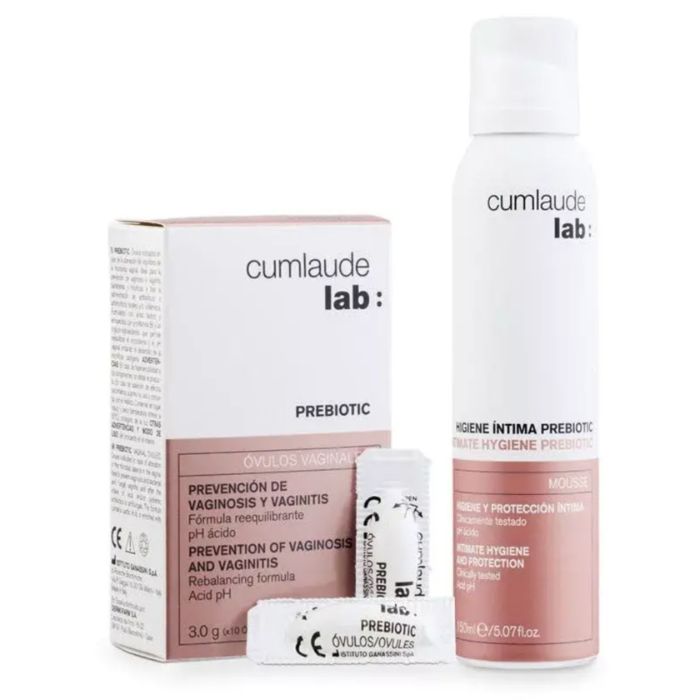 Cumlaude Prebiotic, 10 Óvulos Vaginais + Oferta Mousse