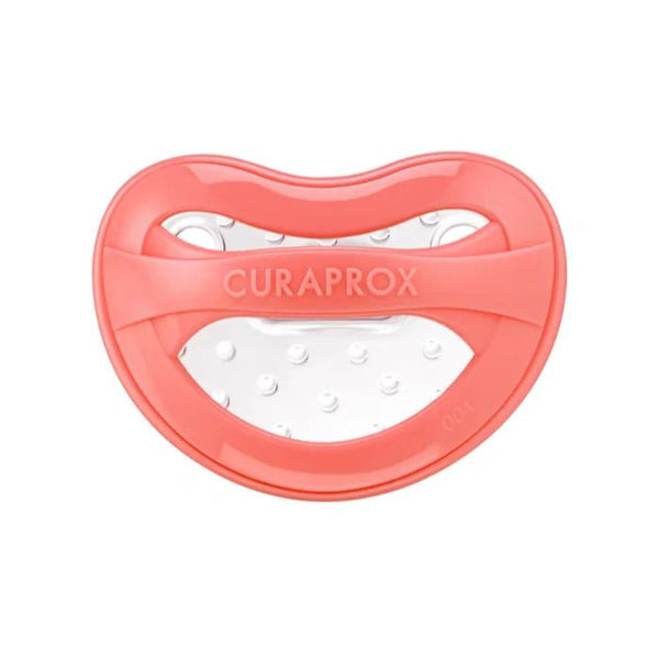 Curaprox Baby Chupeta Silicone Coral, Tamanho 0