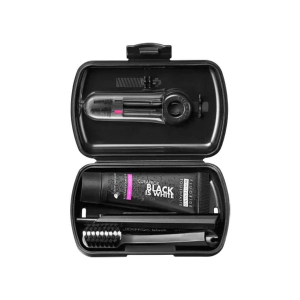 Curaprox Black Is White Kit de Viagem