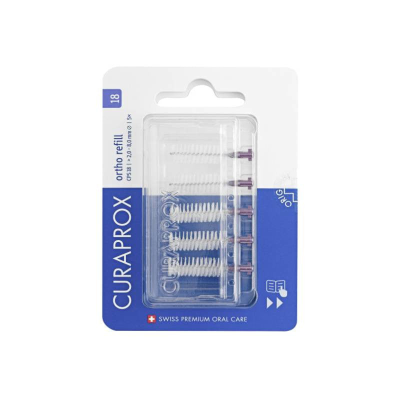 Curaprox Ortho CPS 18 Recarga de Escovilhões x 5