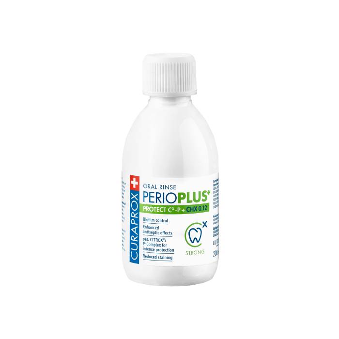 Curaprox Perioplus+ Protect Colutório CHX 0.12% CITROX/P 200 ML