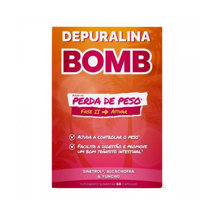 DEPURALINA BOMB EFFECT 60 CAPS