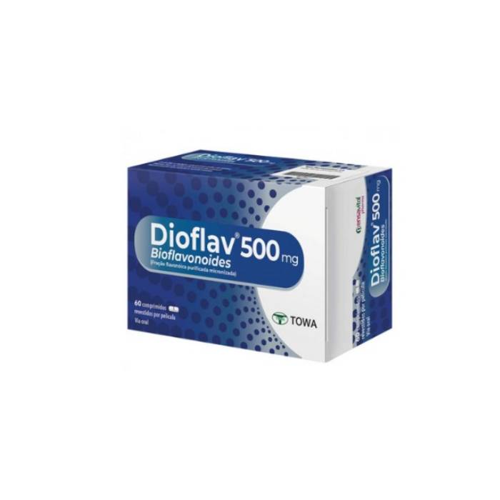 Dioflav 500 mg, 60 Comprimidos