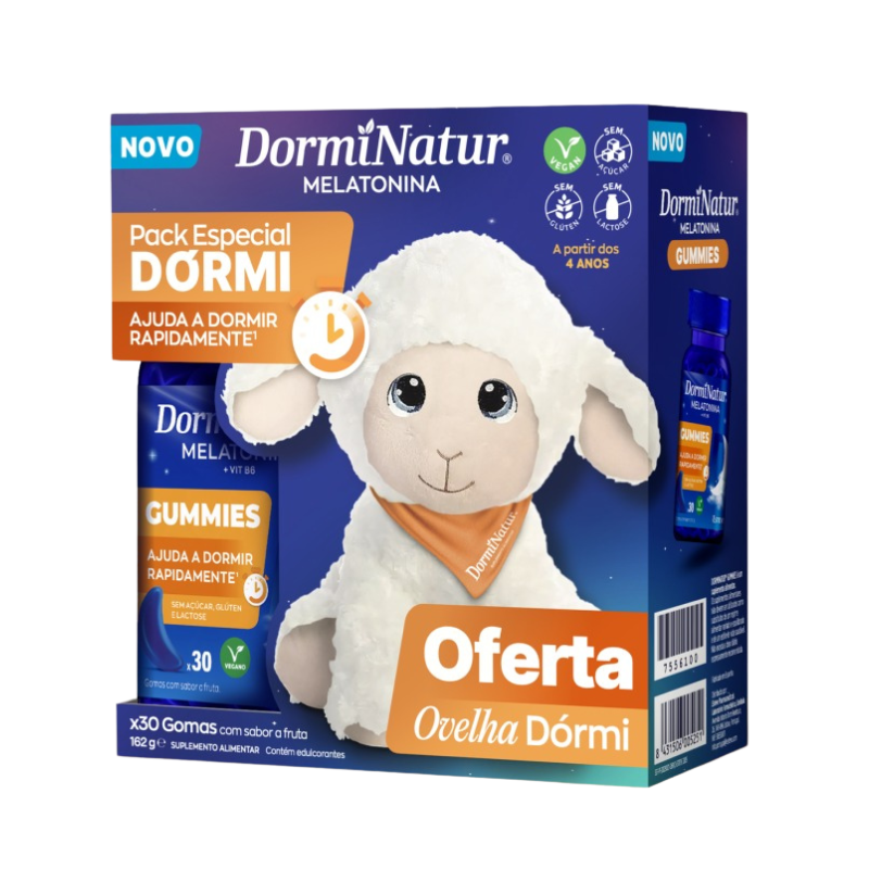 DormiNatur Gummies, 30 Gomas + Oferta Ovelha
