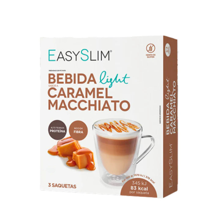 Easyslim Bebida Caramel Macchiato, 3 Saquetas