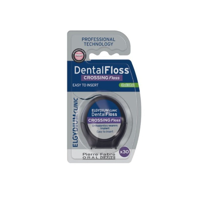 ELGYDIUM CLINIC FIO DENTARIO CROSSING FLOSS*30