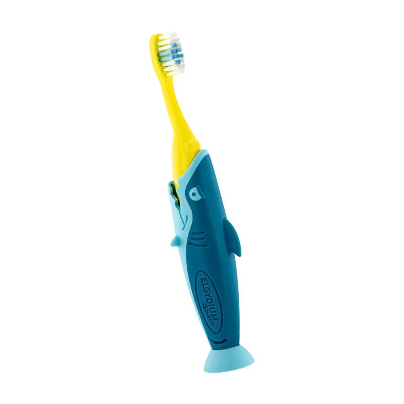 Elgydium Kids Escova de Dentes Shark, 2-6 anos