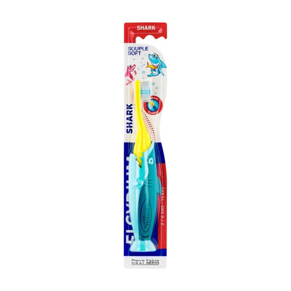 Elgydium Kids Escova de Dentes Shark, 2-6 anos