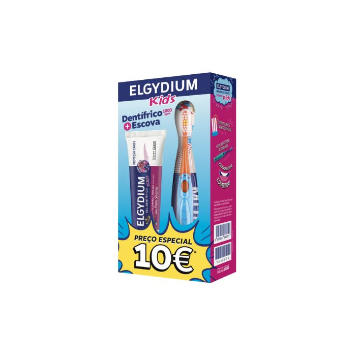 Elgydium Junior Kit Pasta Dentes Frutos Silvestres + Escova, Preço Especial