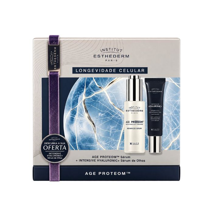 Esthederm AgeProteom Advanced Sérum, 30 ml + Oferta Intensive Hyaluronic+ Sérum de Olhos, 15 ml