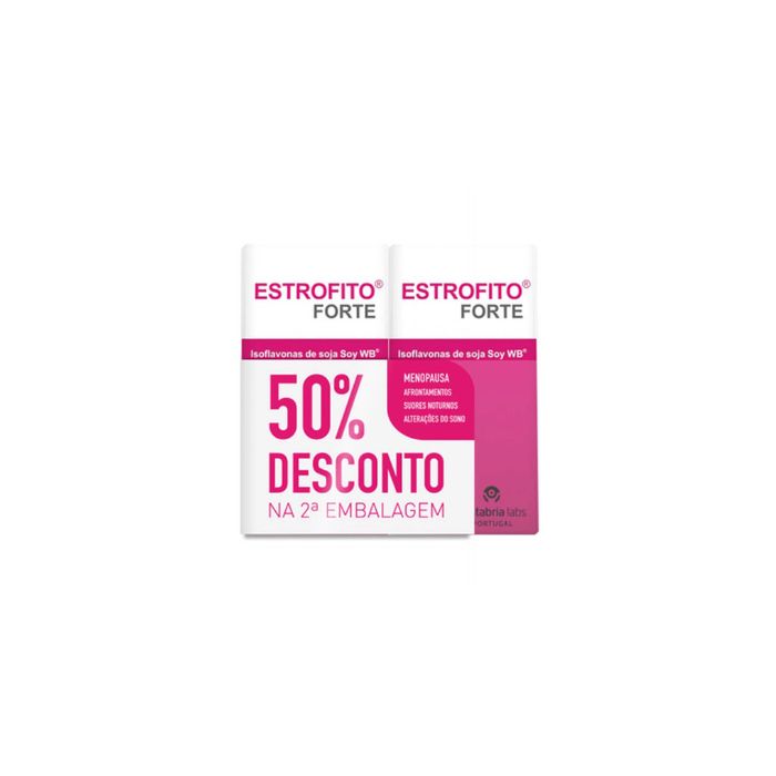 Estrofito Forte, 30 Cápsulas + Desconto 50% na 2ª Unidade