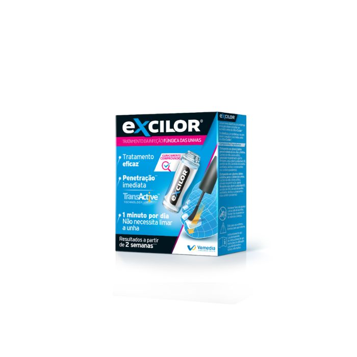 Excilor Solução Fúngica Unhas, 3,3 ml