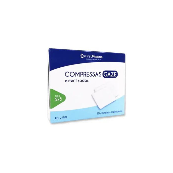 Firstpharma Compressa de Gaze Esterilizada 15x15cm 10Unid