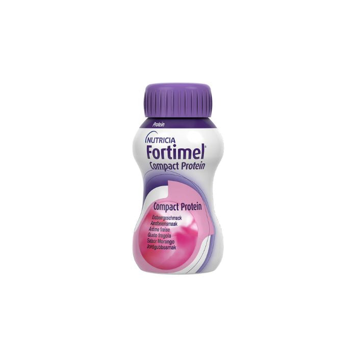 Fortimel Compact Protein Sabor Morango, 125 ml x 4