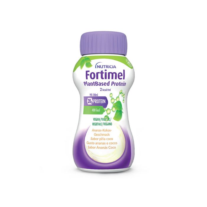 Fortimel Plant Based Protein Ananás-Coco, 200 ml x 4