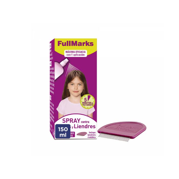 Fullmarks Spray Piolhos/Lêndeas, 150 ml