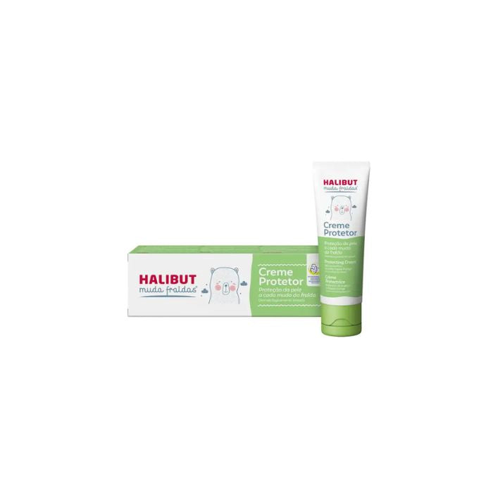 Halibut Muda Fraldas Creme Protetor, 50 g