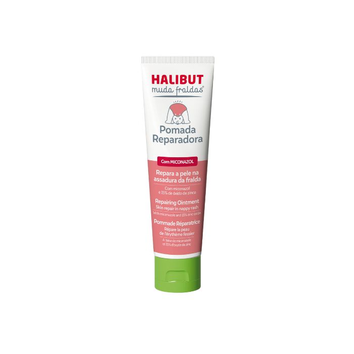 Halibut Muda Fraldas Pomada Reparadora, 50 g