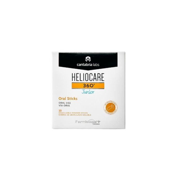 Heliocare 360 Júnior Oral Sticks, 20 Saquetas