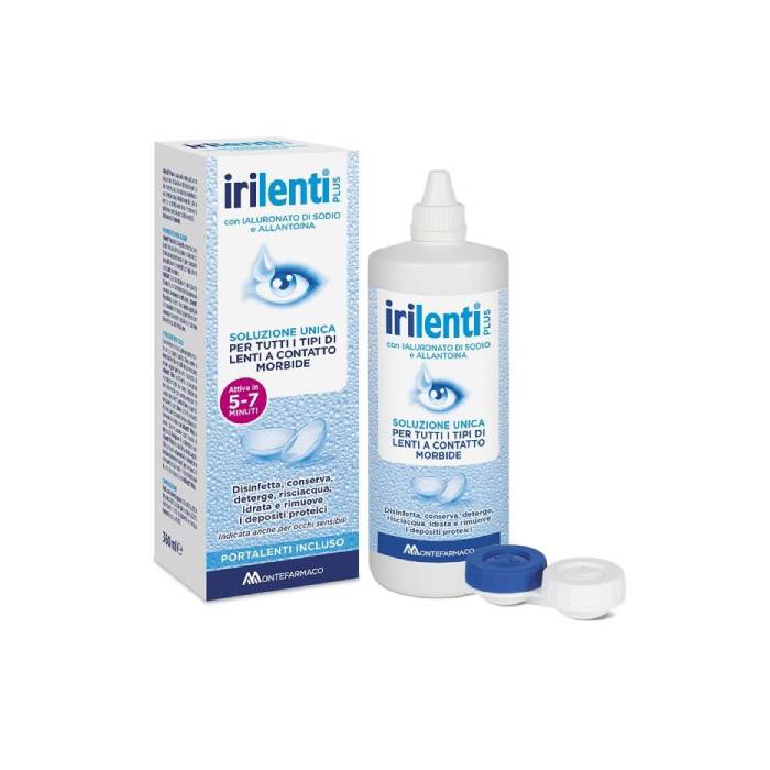 Irilenti Plus Solução para Lentes de Contacto, 360 ml