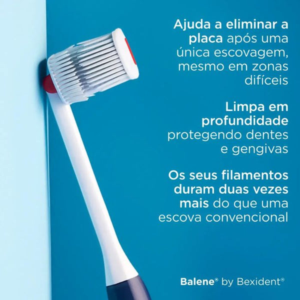 Balene by Bexident Escova Azul Médio