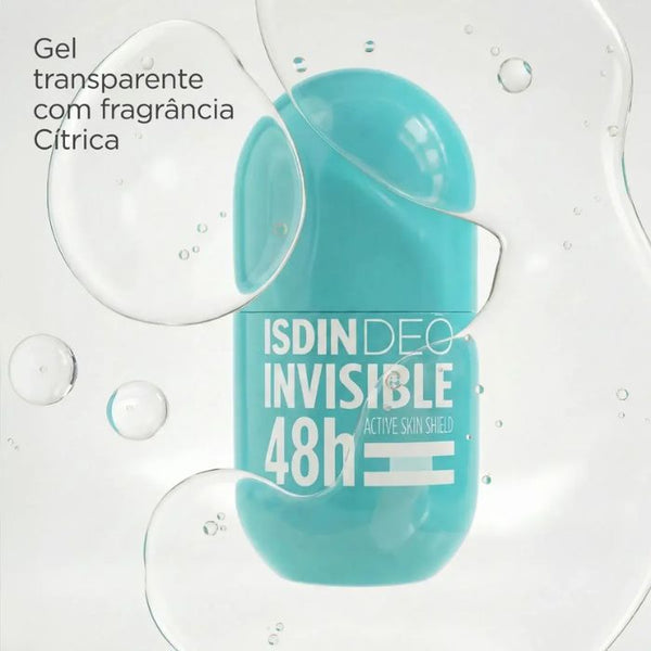 Isdin Deo Invisible 48h Roll-On, 50 ml