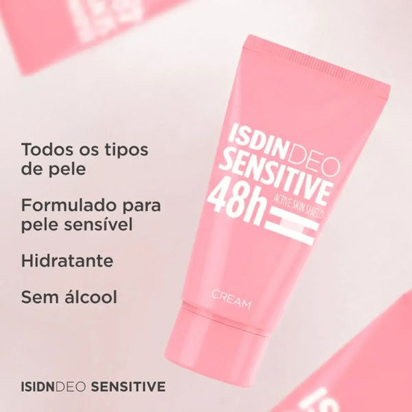 Isdin Deo Sensitive 48h Creme, 50 ml