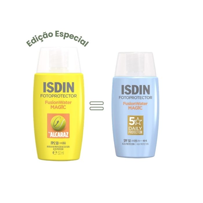 Isdin Fotoprotector Fusion Water Magic Edição Especial Alcaraz SPF50, 50 ml