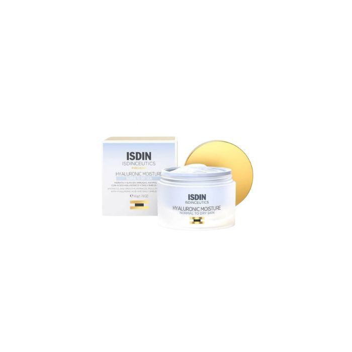 Isdinceutics Hyaluronic Creme Hidratante Pele Normal a Seca, 50 g