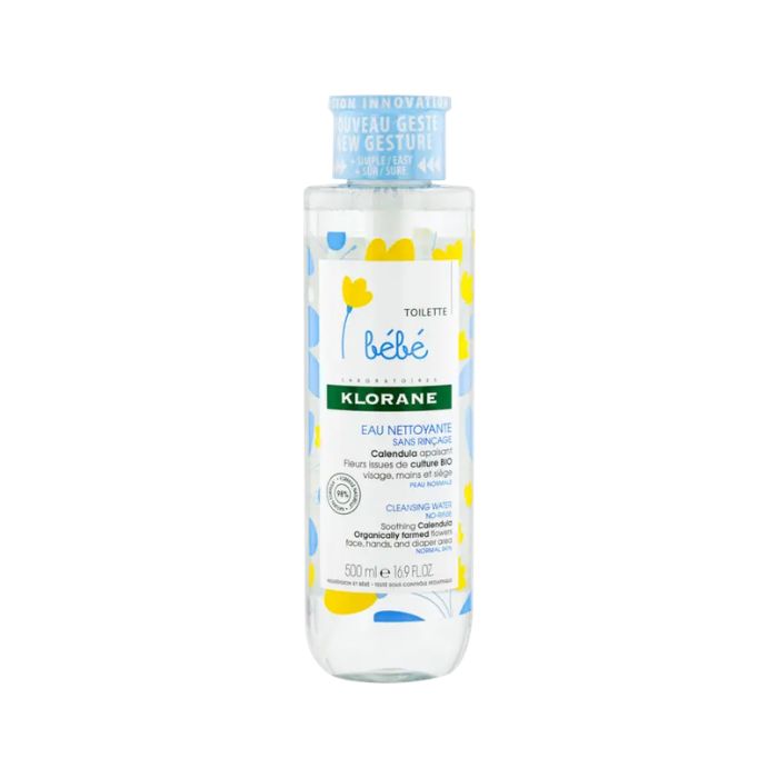 Klorane Bebé Água de Limpeza Bio, 400 ml