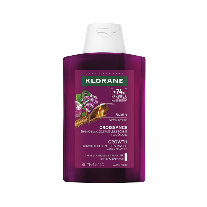 Klorane Capilar Quinina Champô Acelerador de Crescimento, 200 ml