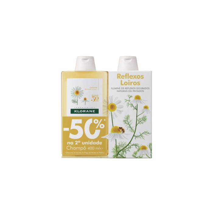 Klorane Champô Camomila Promoção 2 x 400 ml
