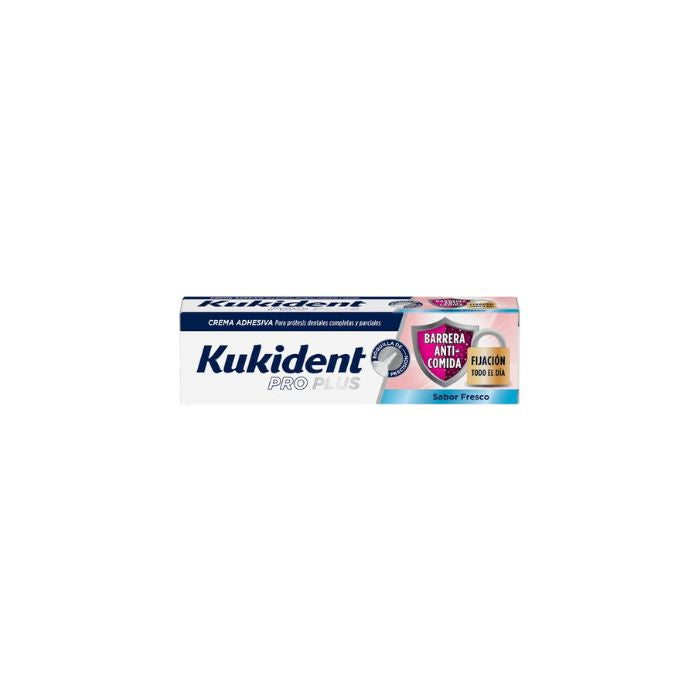 Kukident Pro Plus Barreira Anti-Comida Sabor Fresco, 40g